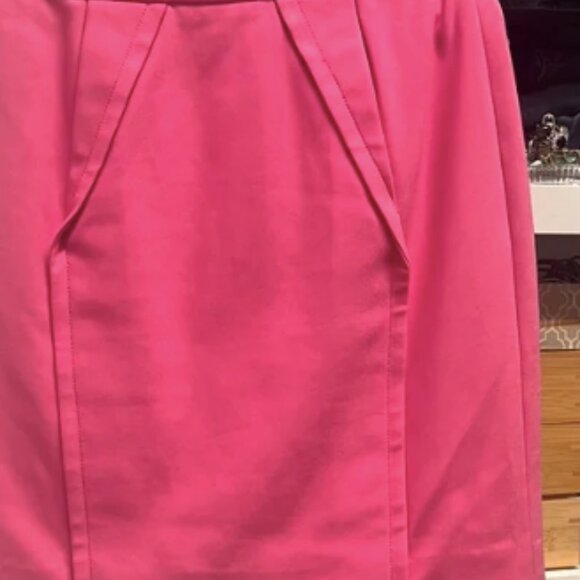 Antonio Melani Bubble Gum Pink Girly Pencil Skirt Size 8 - Picture 2 of 9
